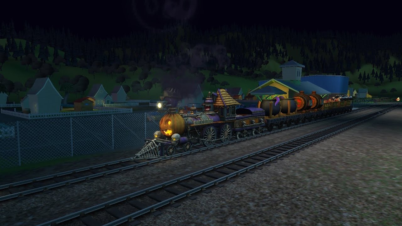 Train Simulator 2015 HD EXCLUSIVE: The Count of Monster Disco Halloween Route 2014 (All Scenarios)