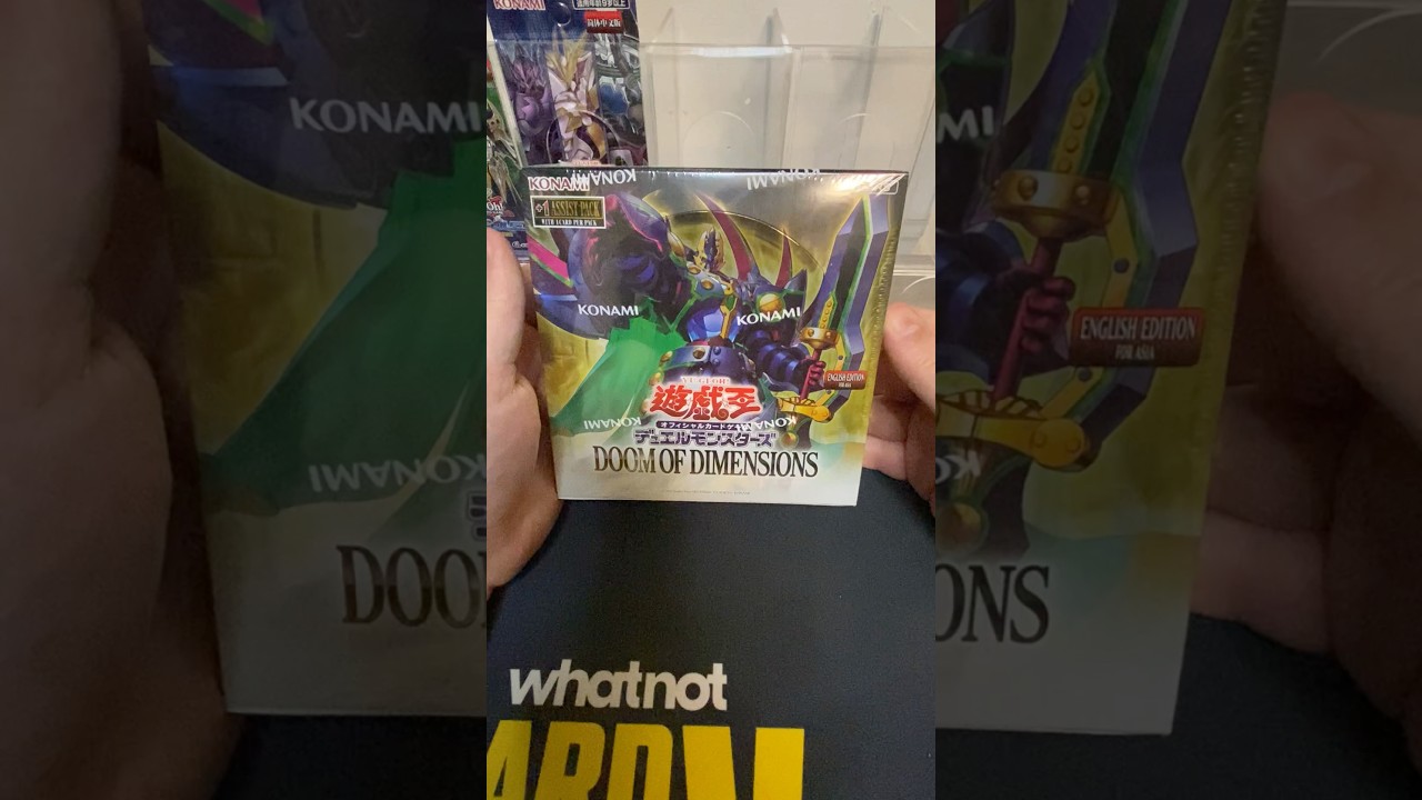 Звёздный рывок! Распаковка коробки Yu-Gi-Oh! AE Doom of Dimensions 🔥