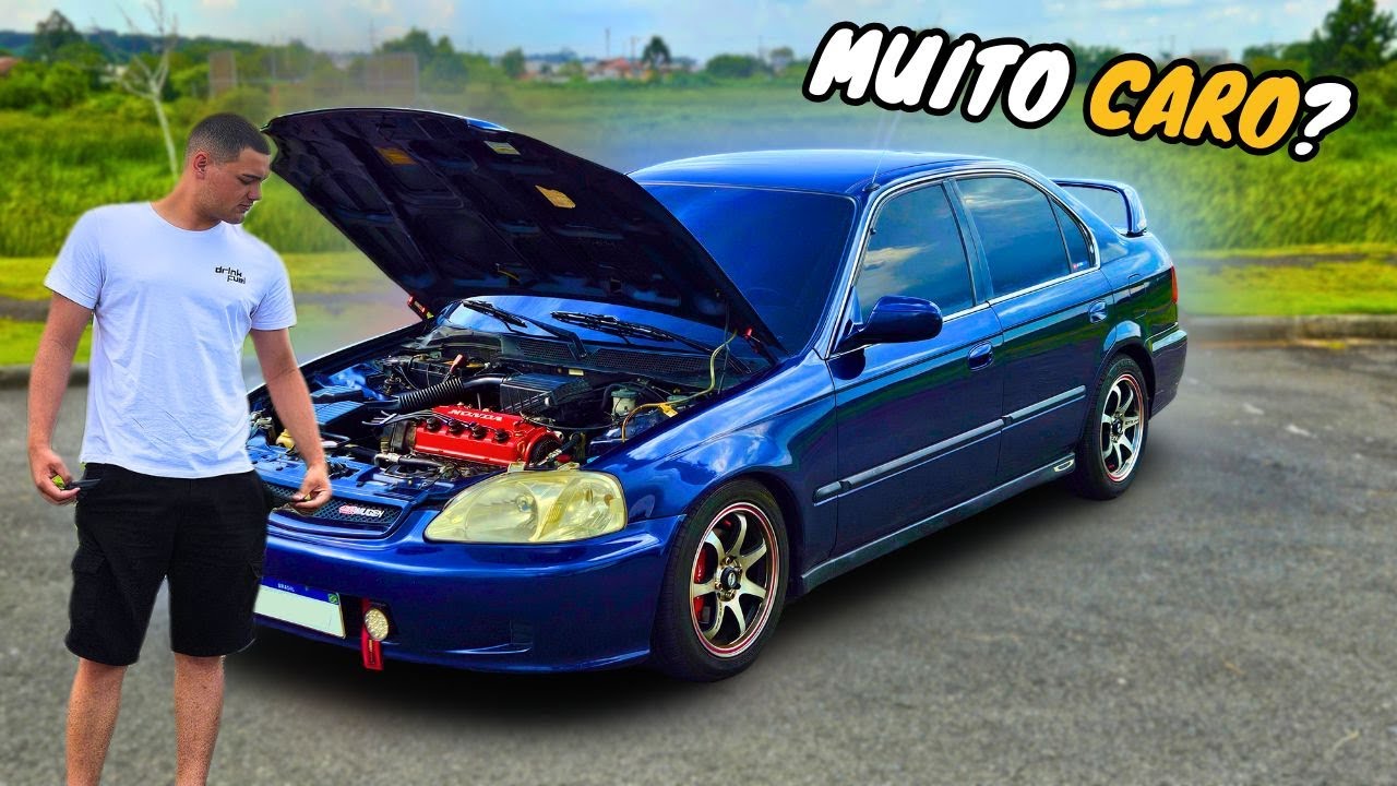 QUANTO CUSTA MANTER UM HONDA CIVIC 1999? revelei tudo! 🔥🤑