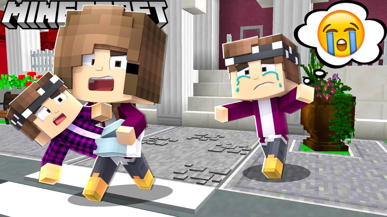 FREUNDIN HAUT VON ZUHAUSE AB IN MINECRAFT!