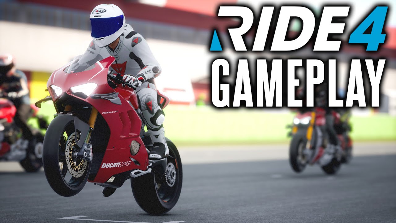 Ride 4 - Ducati V4 R at Mugello  - Gameplay Pro Physic & No assist