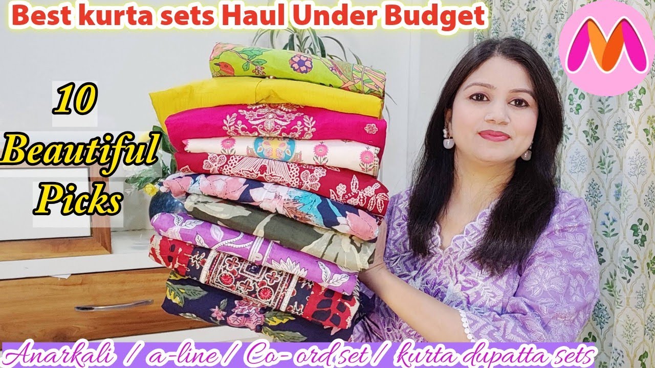 Cotton kurta sets haul / under Budget / Myntra kurta sets haul / Daily & Office wear kurta sets👌