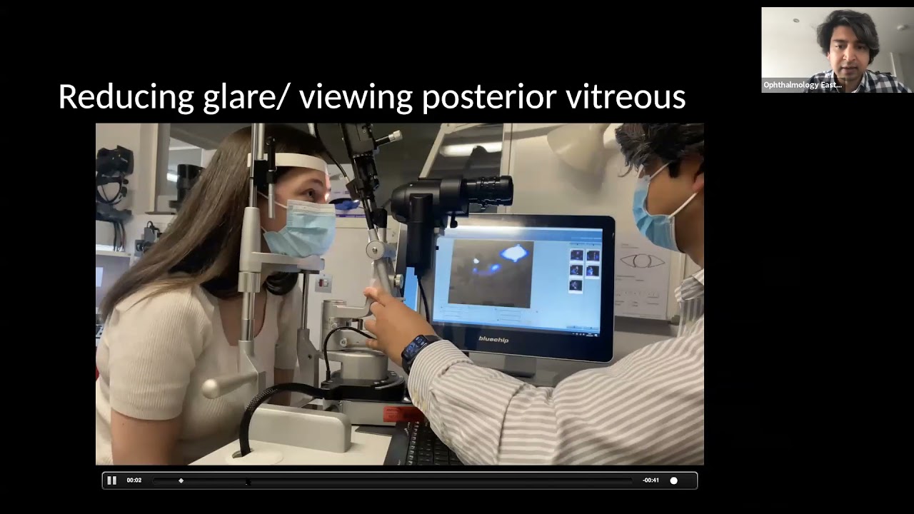 Fundus Examination: Slit lamp, direct, indirect and indented fundoscopy- Chrishan Gunasekera