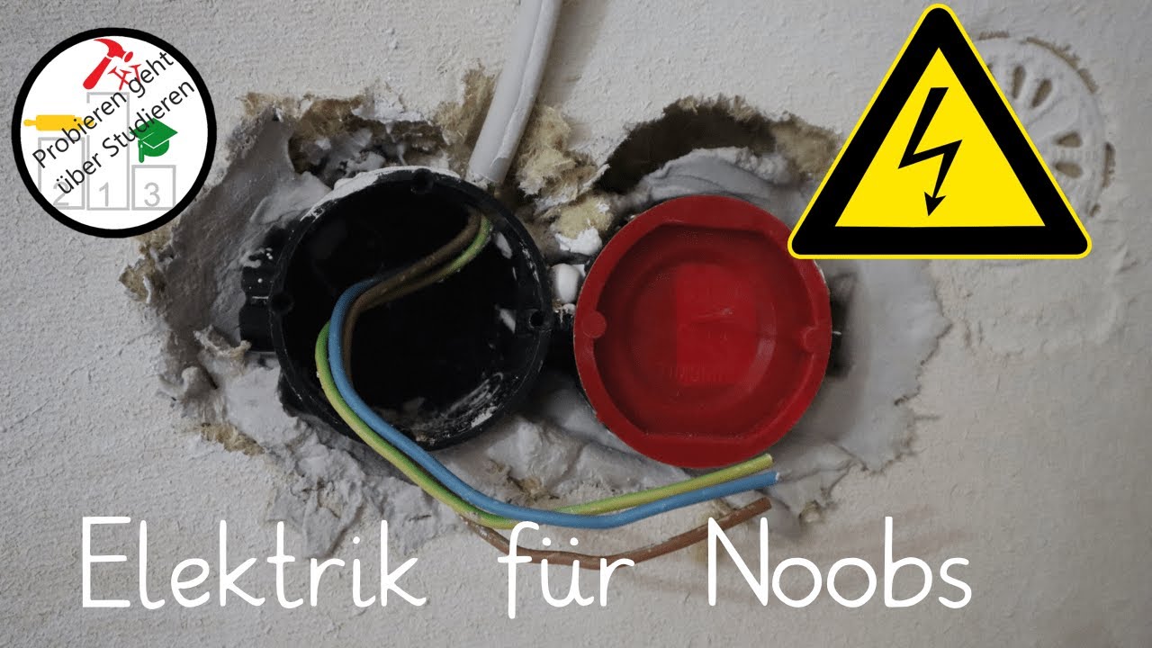 Elektrik für Anfänger ⚡⚡- diese Arbeiten kann jede(r), im Altbau