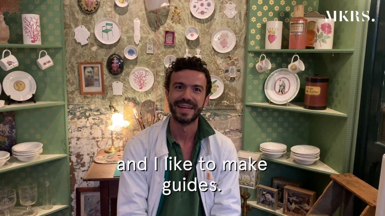 Marin Montagut, founder of Paris' dreamiest souvenir shop | Makers Paris | MKRS.