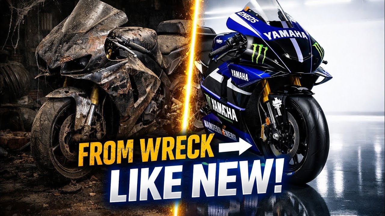 You WON'T BELIEVE the Condition of this ABANDONED YAMAHA YZR M1