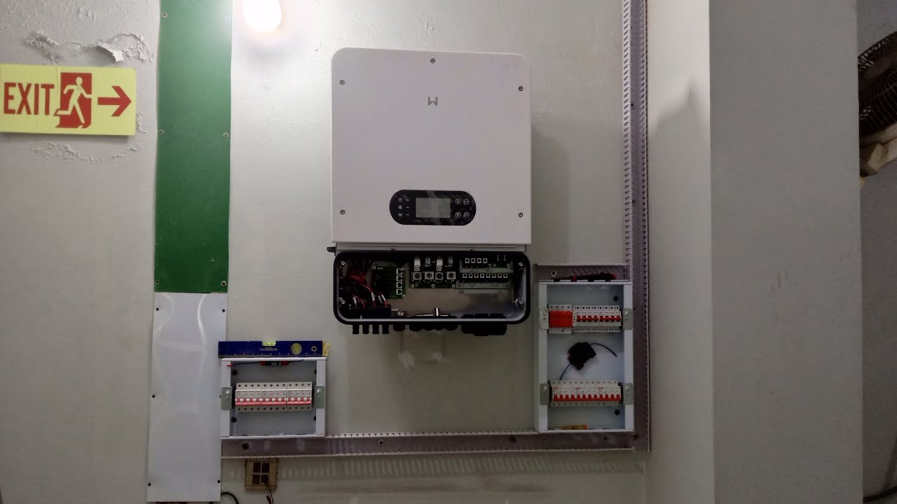 20kw goodwe hybrid solar system #goodwe #cncelectric #hybrid solar