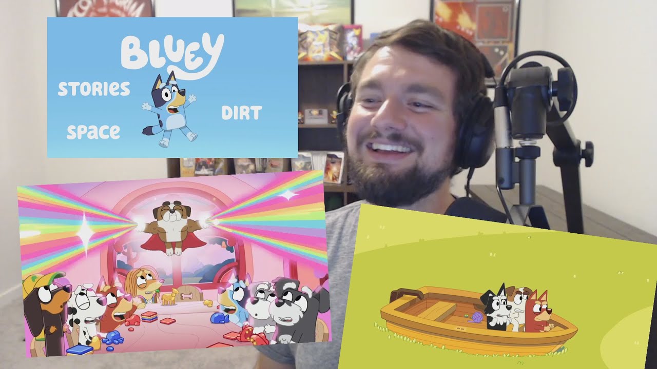 Watching More Bluey Season 3! [Stories, Dirt, Space]
