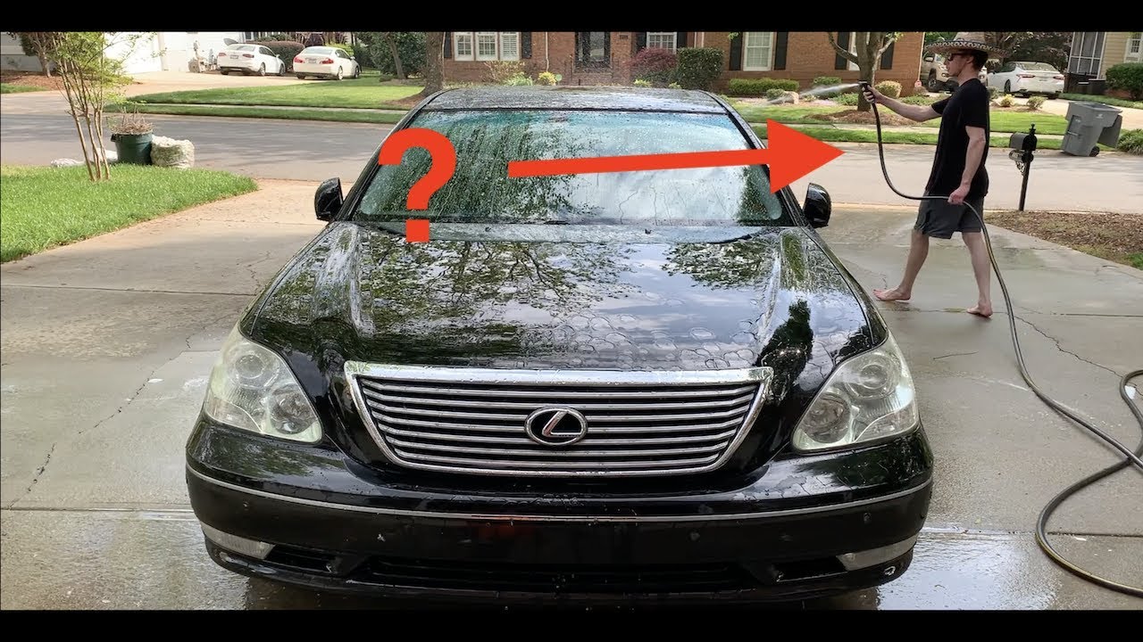 Detailing a Old Faded Lexus LS430 (Satisfying Time-Laps)