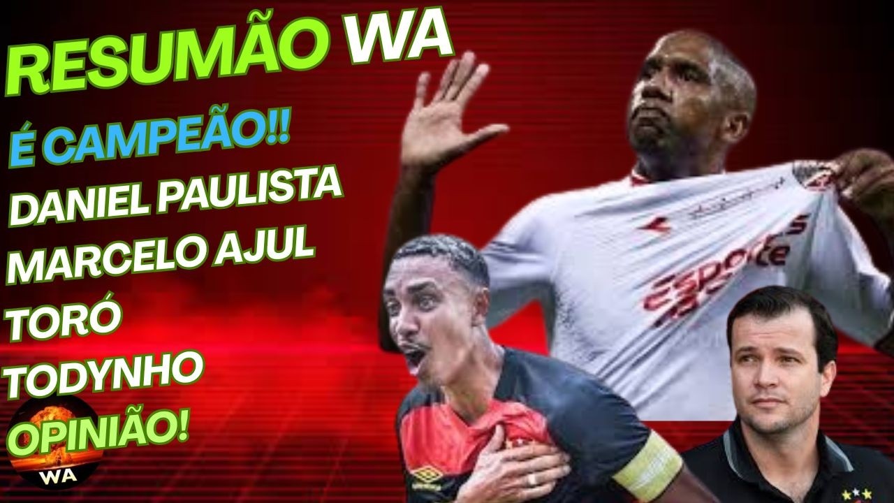 DANIEL PAULISTA, AJUL, TORÓ, SÉRIE A, COPA BRASIL, SANTA CRUZ, TODINHO. #wareporter100 