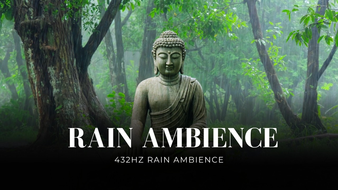 CALM MIND THERAPY | 432Hz Rain Ambience for Emotional Healing