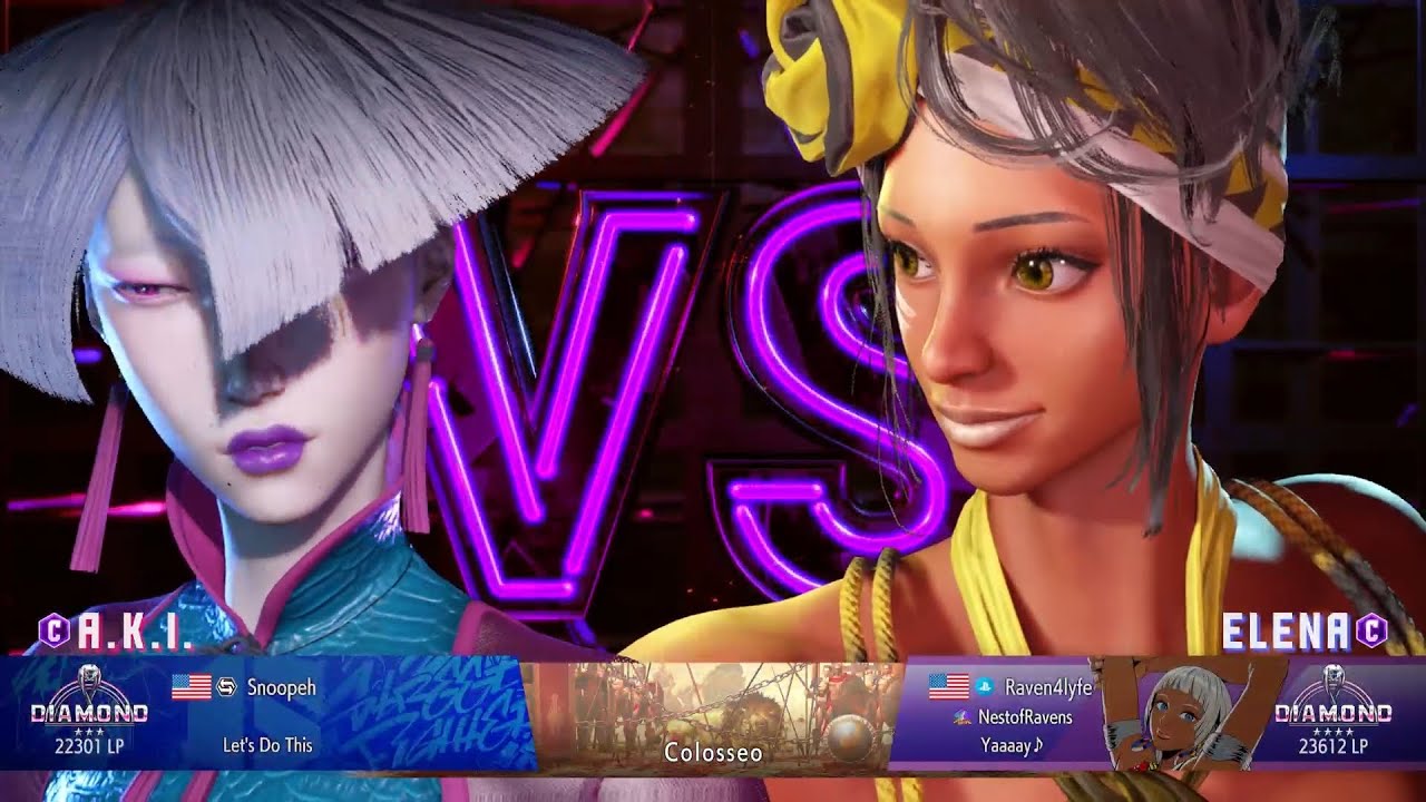 Street Fighter 6 #271 AKI vs Elena