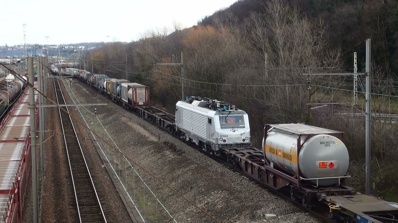 Le d&eacute;part complet de Sibelin du train 479001 (Projet Marathon)