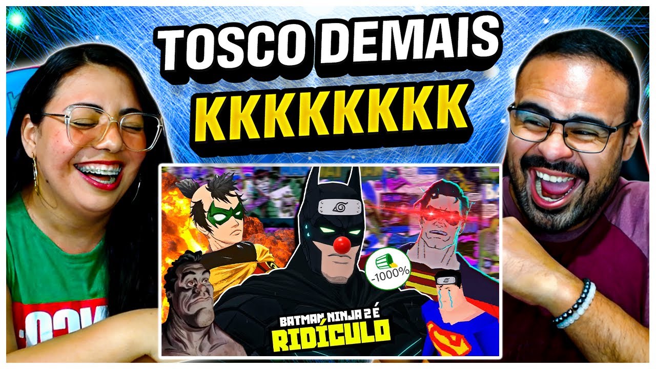 REACT VIAJANTE GALÁCTICO | BATMAN NINJA 2 é MUITO TOSCO kkkkkkkkkkkkkkkkkk 🤡😂