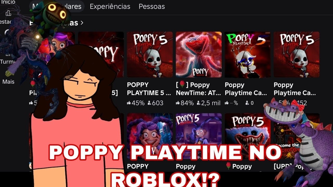As cópias do Capítulo 5 de Poppy Playtime no Roblox 😱