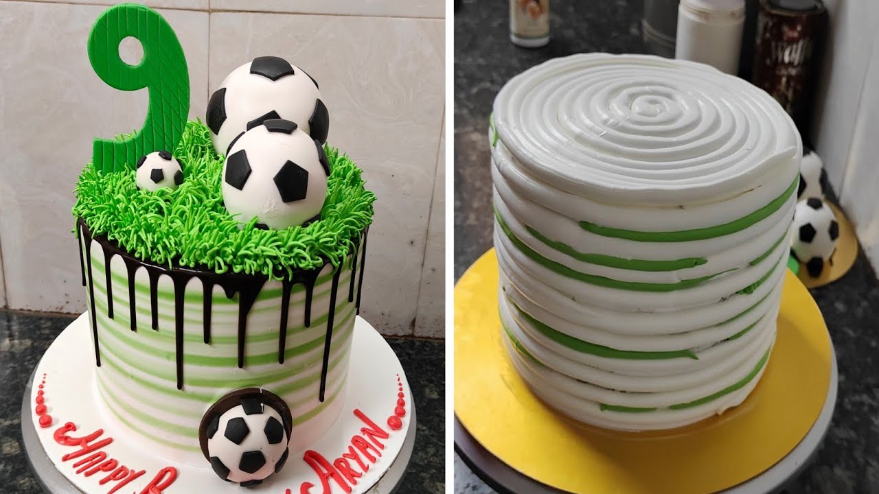 Football Theme Birthday Cake|Football Lovers Birthday Cake ideas|Football Birthday For Boy
