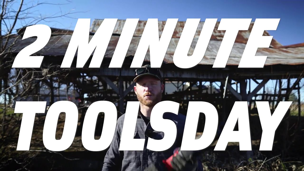 Gen 2 Milwaukee SawZall: 2 Minute Toolsday