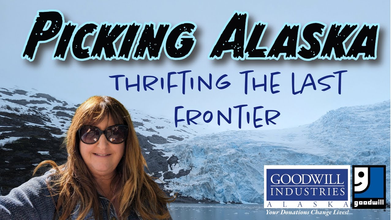 Too many treasures to fit in my suitcase at this Anchorage Alaskan Goodwill!