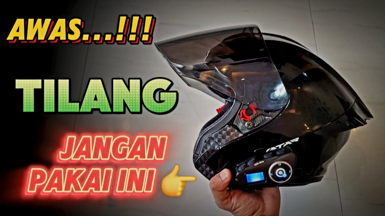 Unboxing Helm NSX Avatar Murah || Cara Pasang Interkom Q58 Max Di Helm Half Face