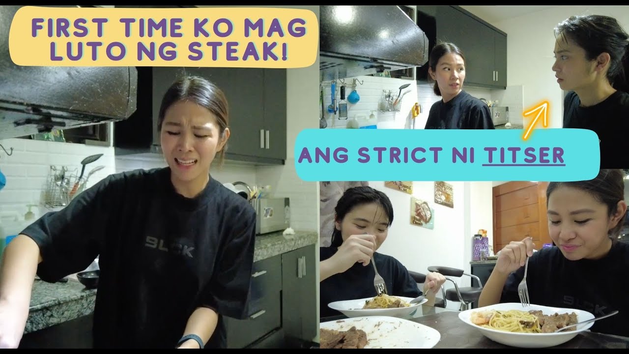 FIRST TIME MAGLUTO NG STEAK | DOC Z