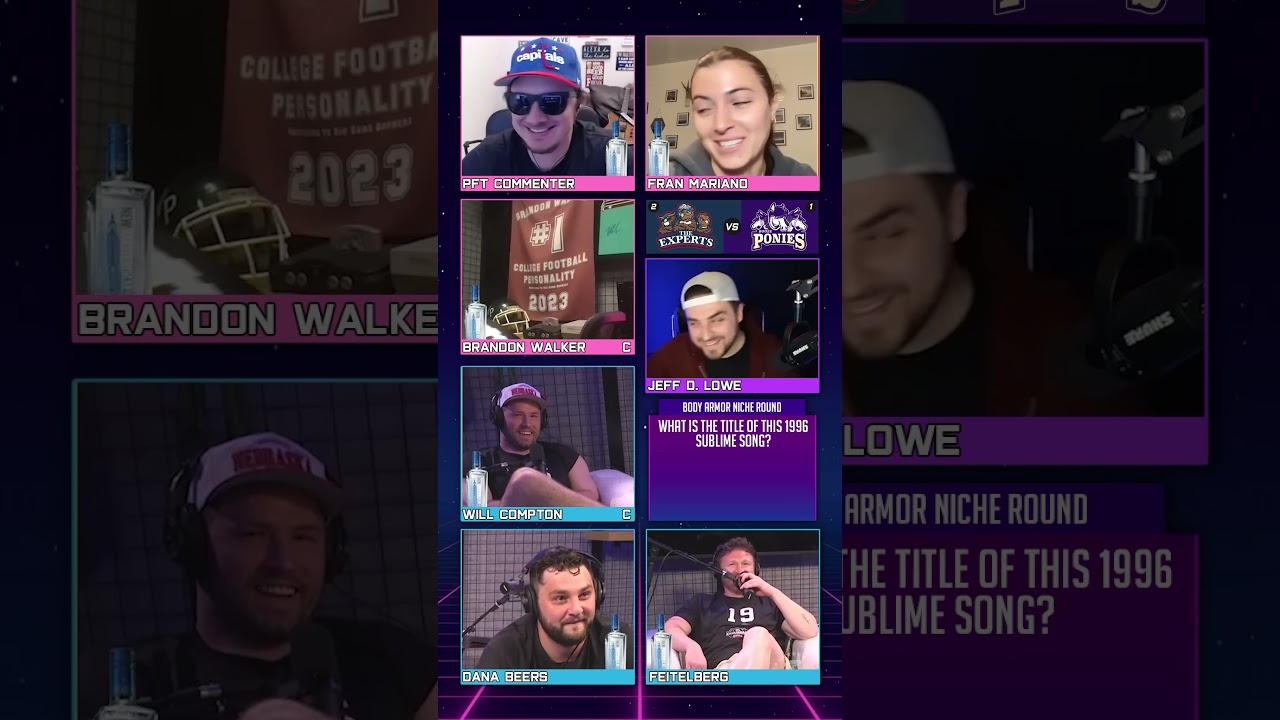 Did Jeff D. Lowe Finally Stump PFT? @DrinkBODYARMOR