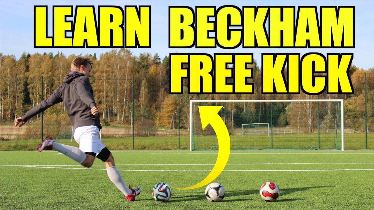 How to Bend it like Beckham - Curve Free Kick Tutorial by Ilaripro