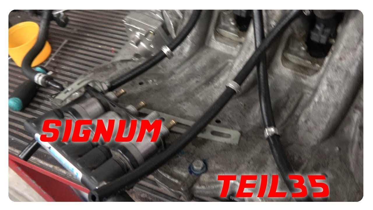 2003er Opel Signum 3.2 V6 - Teil 35 : Prins VSI verbauen! Altes Zeug raus - neues Zeug rein [4K}