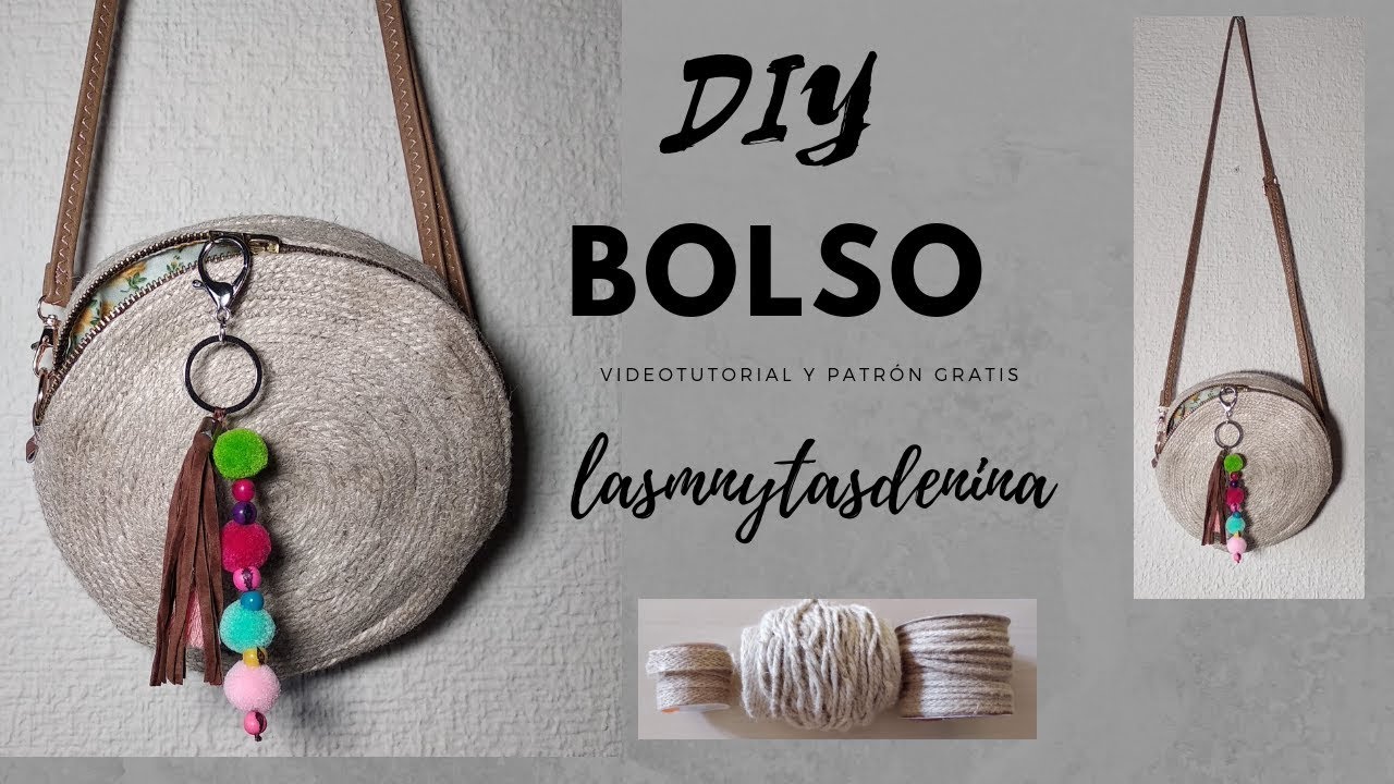 TUTORIAL bolso redondo DIY