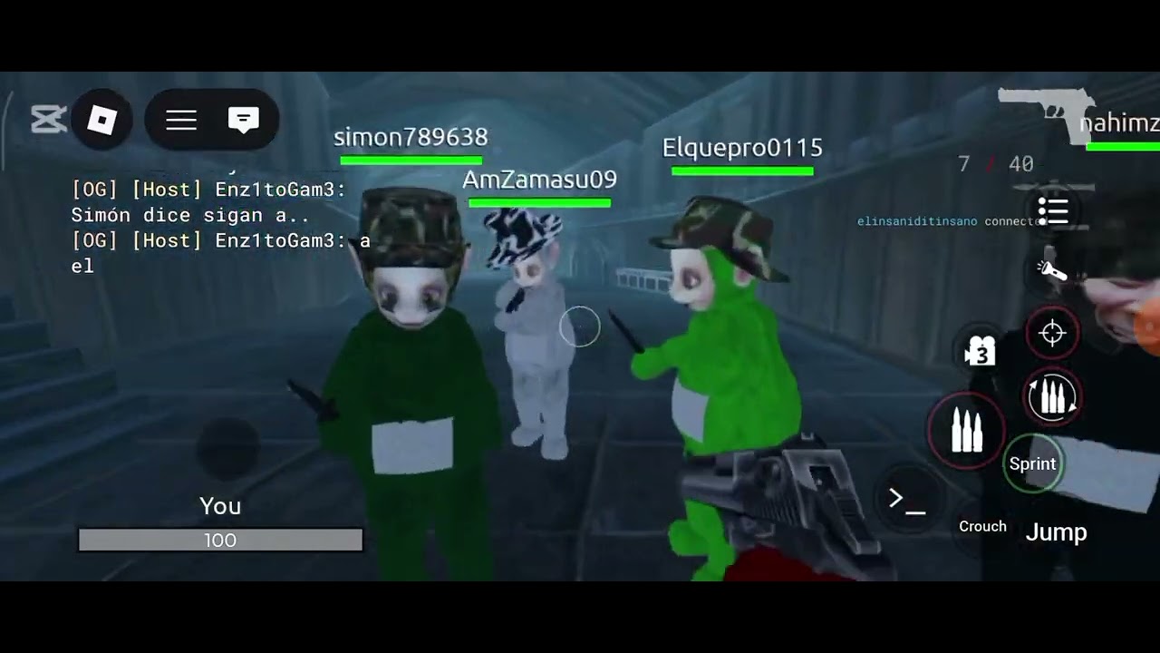 Perdón ahora sí acá tenemos Simón dice editado. Xd( perdón por la tardanza es que se bugeo)