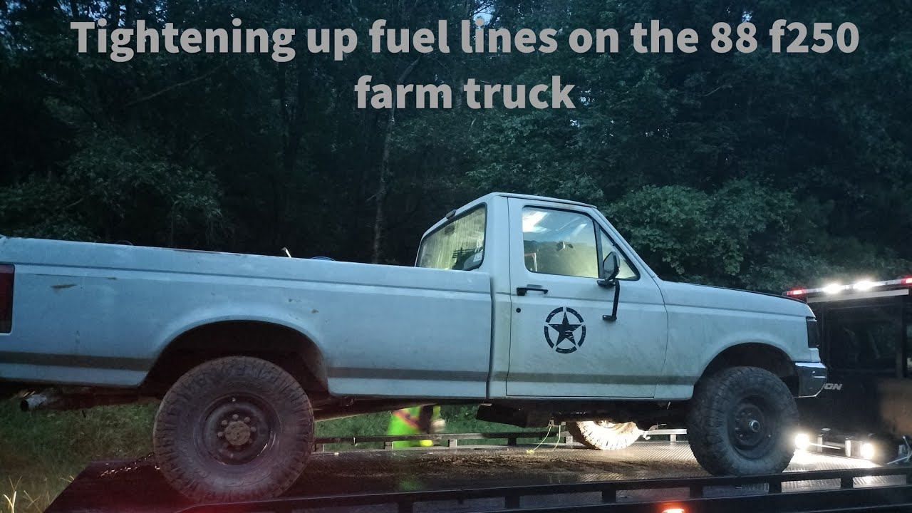 Stopping the diesel leaks on the 88 f250