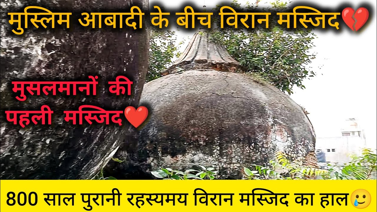 800 साल पुरानी बेहद खुबसूरत अमरोहा की ये मस्जिद पड़ी है विरान😱 || Viran Saddo Masjid Amroha #vlog