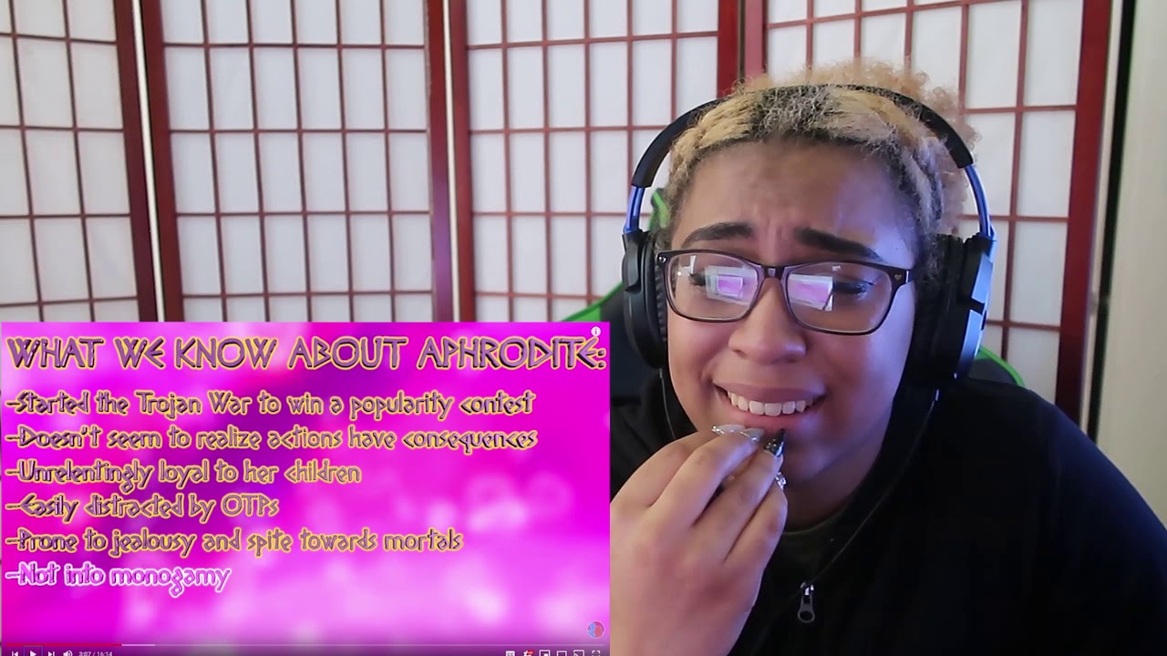 Overly Sarcastic Productions Explains Aphrodite: SkittenReacts
