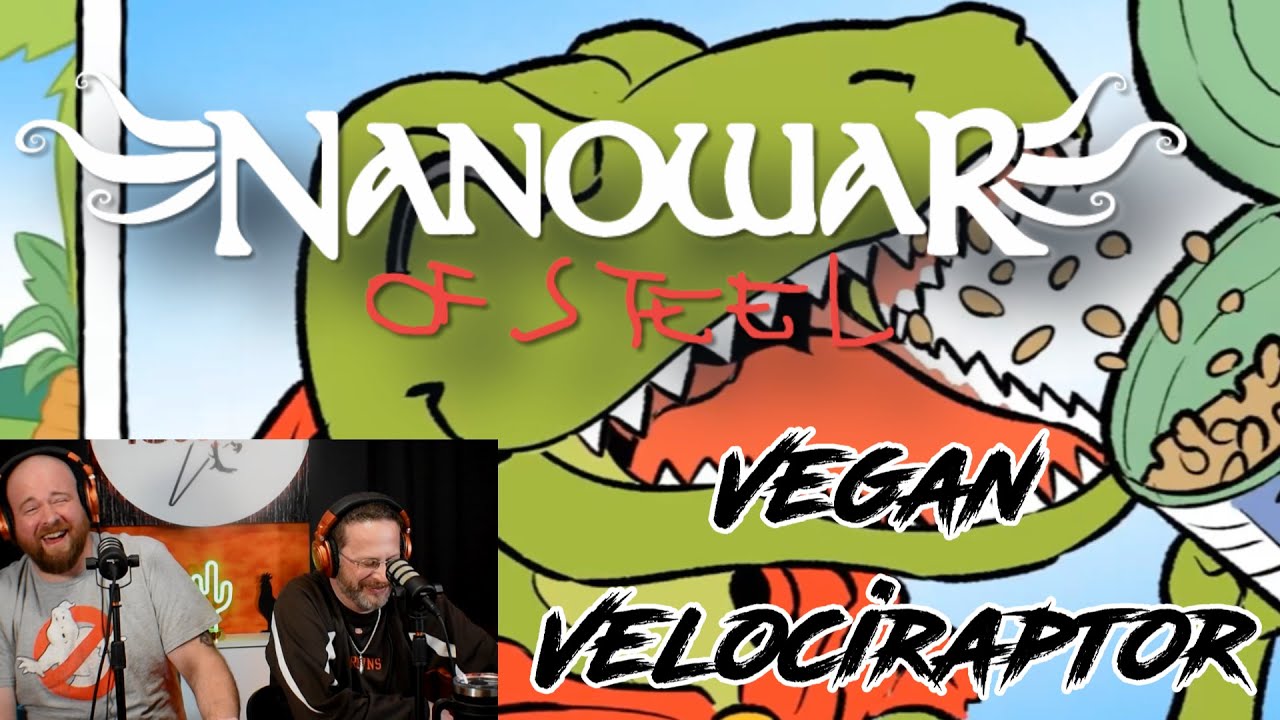 *FIRST TIME REACTION* Nanowar of Steel - Vegan Velociraptor