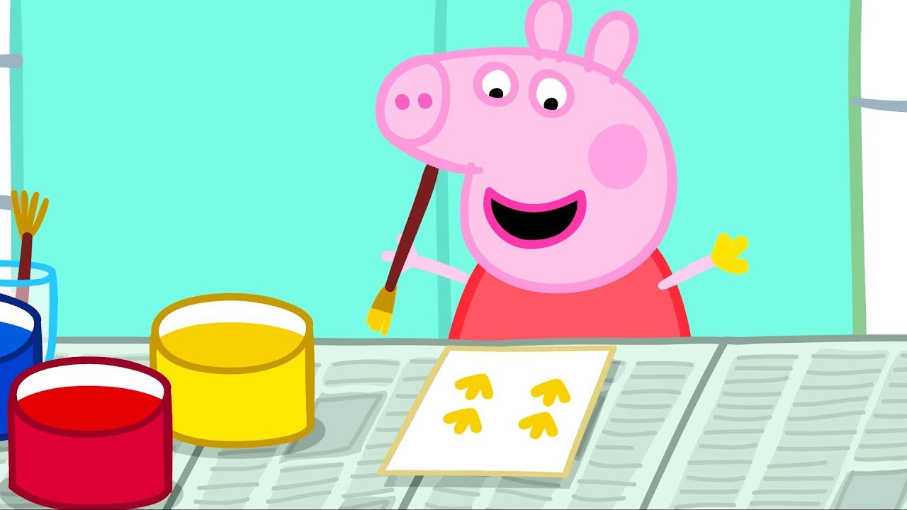 Peppa Pig Français | 3 Épisodes | La Peinture