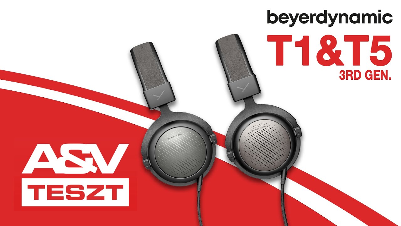 Topkategóriás fejhallgató páros: Beyerdynamic T1 3rd Generation és T5 3rd Generation