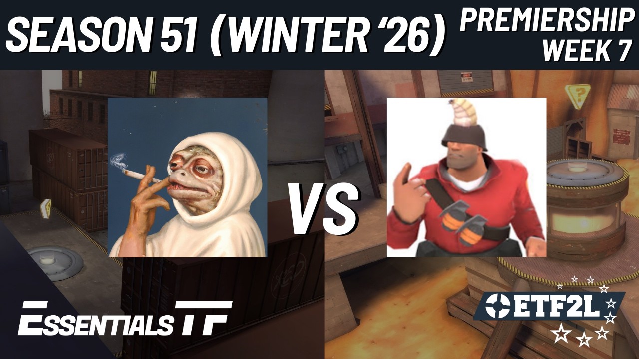 ETF2L 6v6 Season 51 (Winter 2026) Premiership Week 7: alien workshop vs. DIRTY MAGGOTS