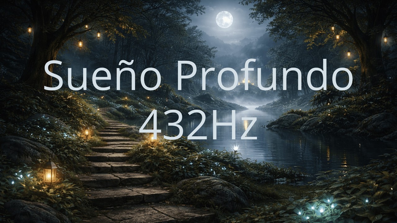 3 Ciclos de Sueño Profundo | Música para Dormir 432Hz 🌙 Jardines de Shambala