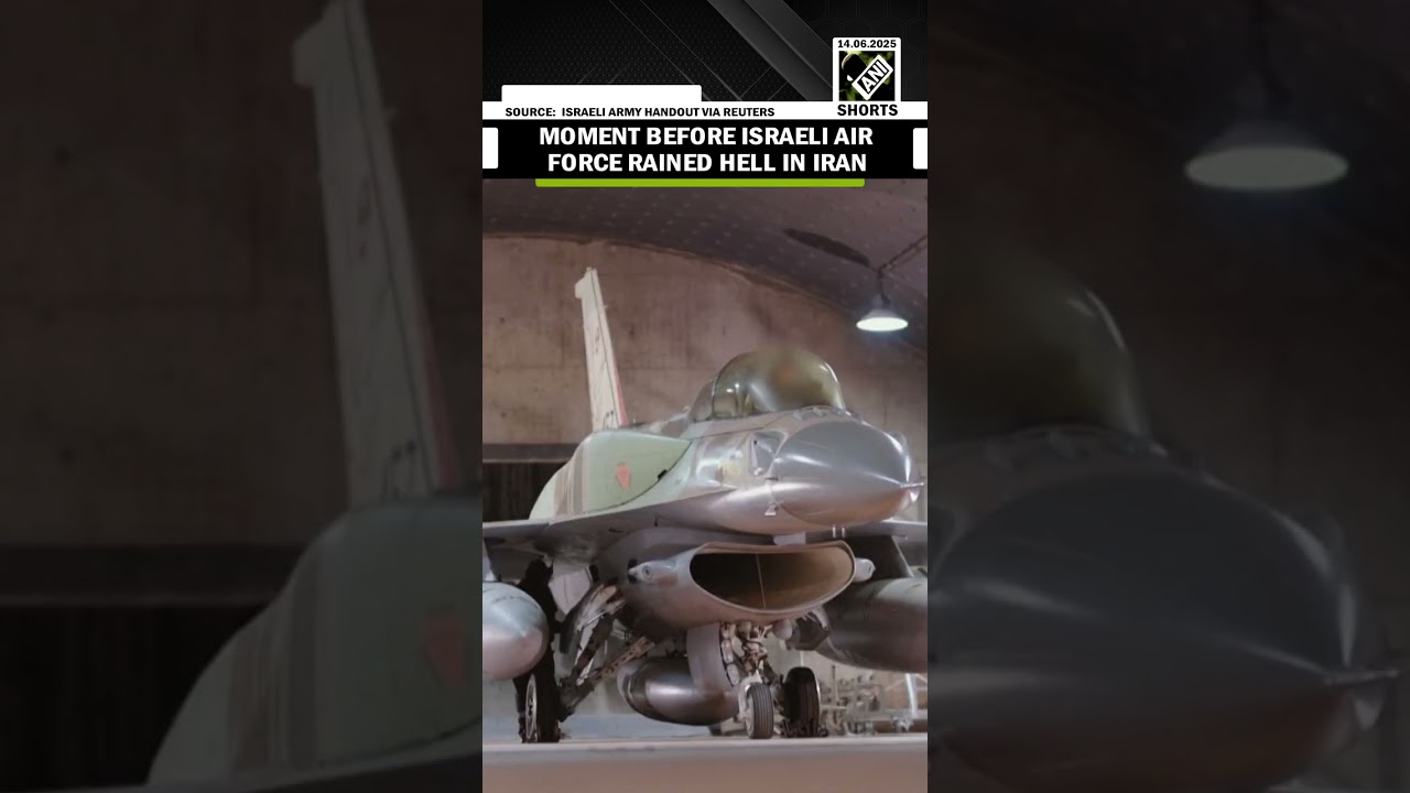 WATCH! Moment when Israeli Air Force prepared jets to launch strikes in Tehran | Israel vs Iran