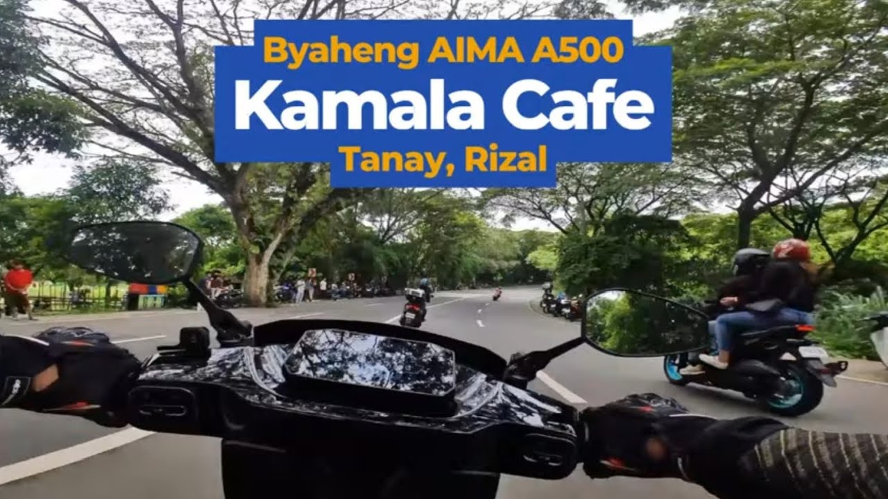 Byaheng AIMA A500 to Kamala Cafe, Tanay Rizal.  