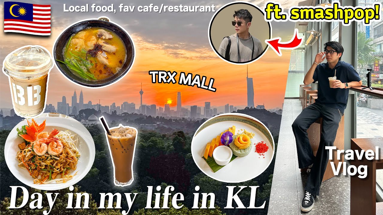 KUALA LUMPUR vlog 2025🇲🇾 A DAY IN MY LIFE IN MALAYSIA｜travel vlog (ft.smashpop)