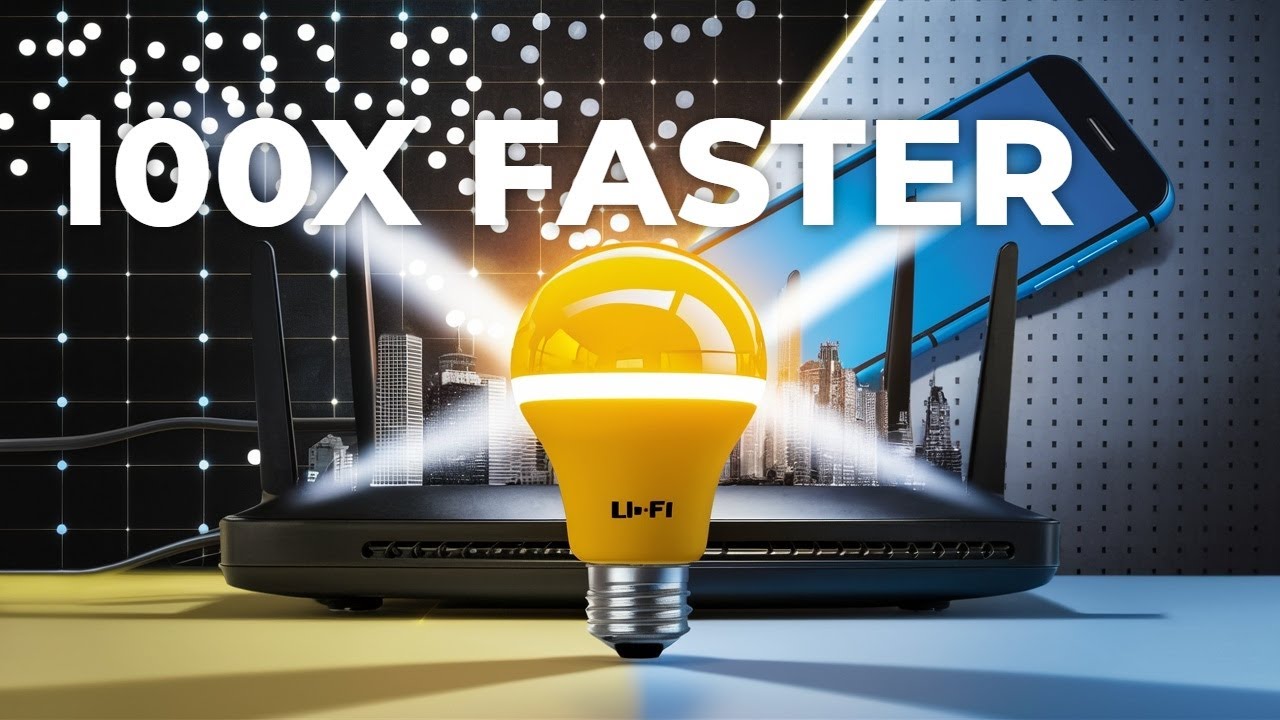 Why Li-Fi is the Future of Internet (Faster than Light!)