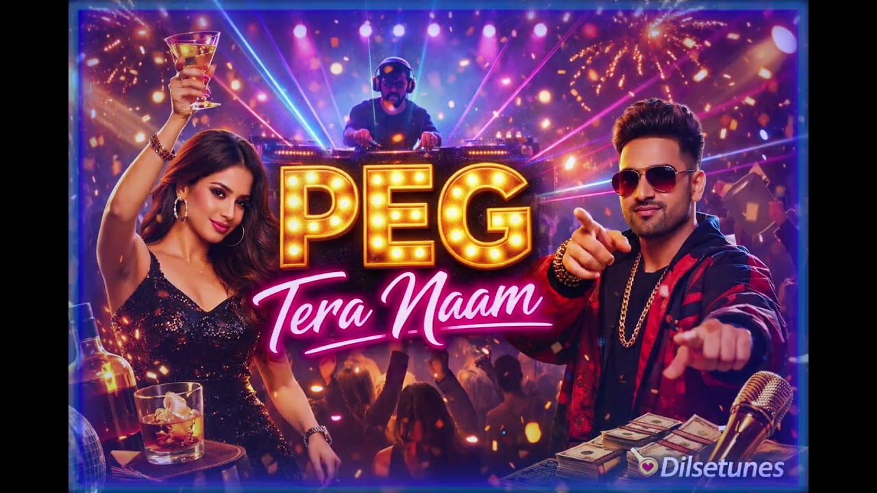 Peg Tera Naam 🍻 | New Punjabi Party Song 2026 | Dance Club Song | Dilsetunes Official