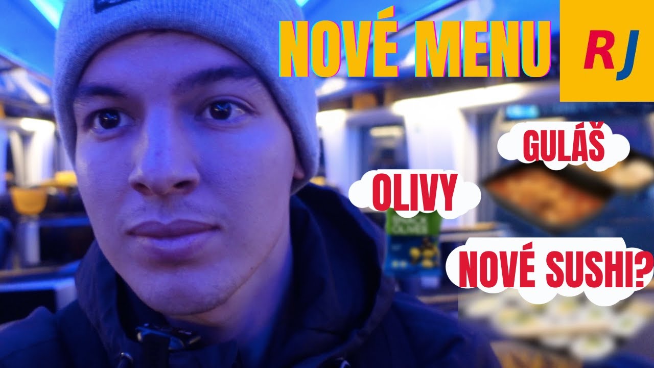 NOVÉ MENU v REGIOJETU 🤩💛