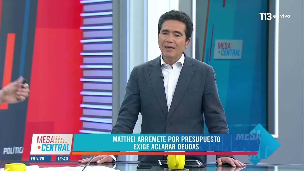 Entrevista a Ignacio Briones, exministro de Hacienda y parte del comando de Matthei - Mesa Central