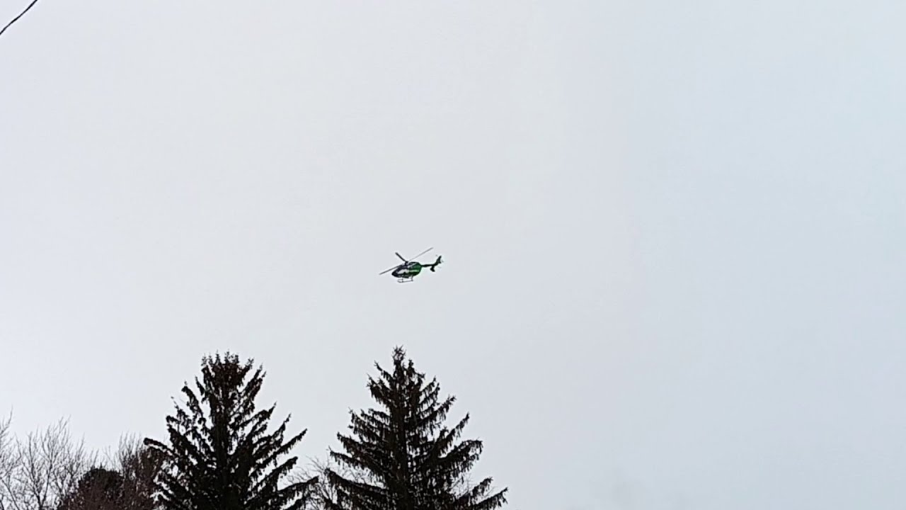 Helicopter Taking Off
