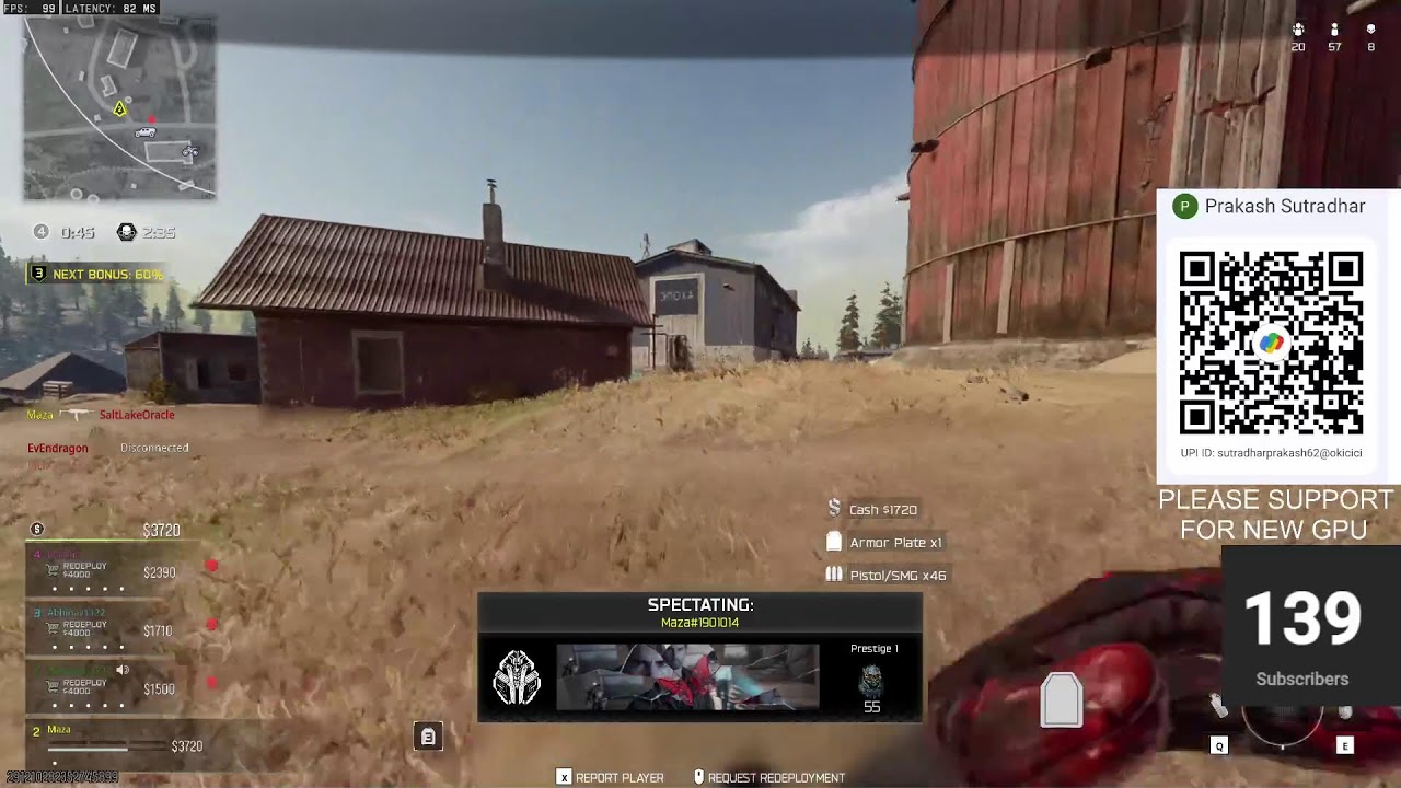 live warzone GOAL FOR 500 SUBSCRIBERS SOON.......DAY 1