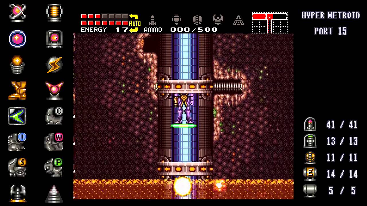 【改造メトロイド】Hyper Metroid 100% part15【720p60fps】