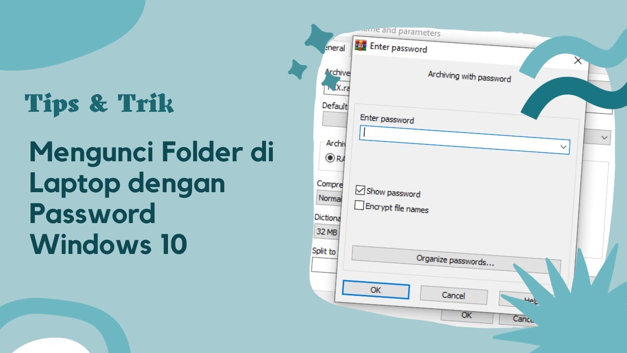 CARA MENGUNCI FOLDER DI LAPTOP DENGAN PASSWORD TERBARU 2024