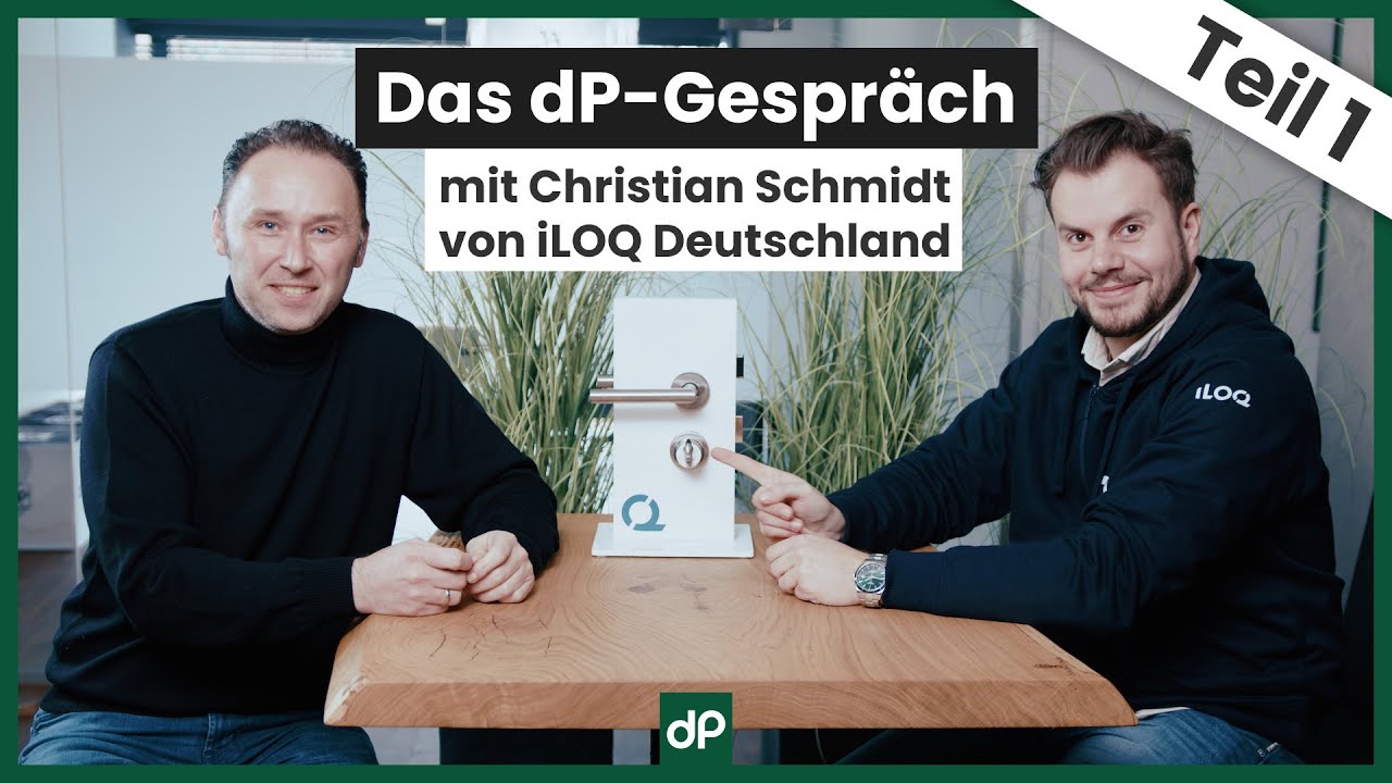 Erfahre alles zum Schlie&szlig;system iLOQ S5. Wir haben mit Christian Schmidt gesprochen | Teil 1/3
