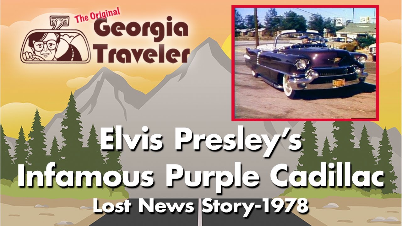 Elvis Presley&rsquo;s Infamous Purple Cadillac - Graceland Secrets - Original Georgia Traveler WSB-TV